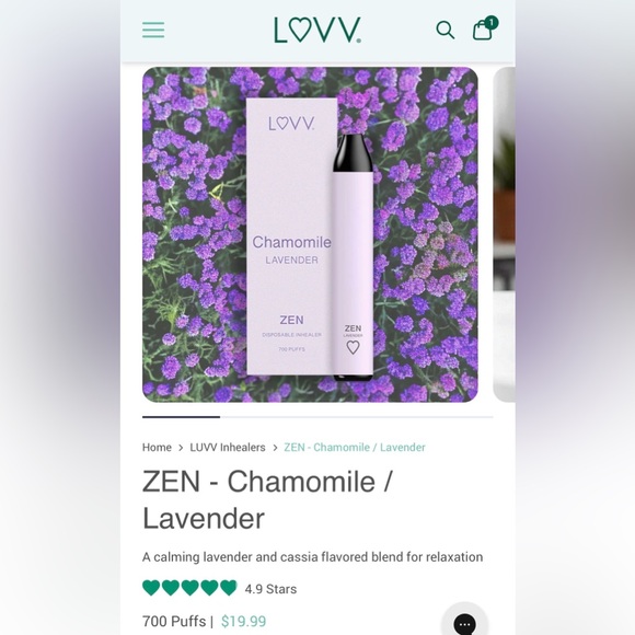 LOVV Disposable Inhaler Set - Picture 7 of 8